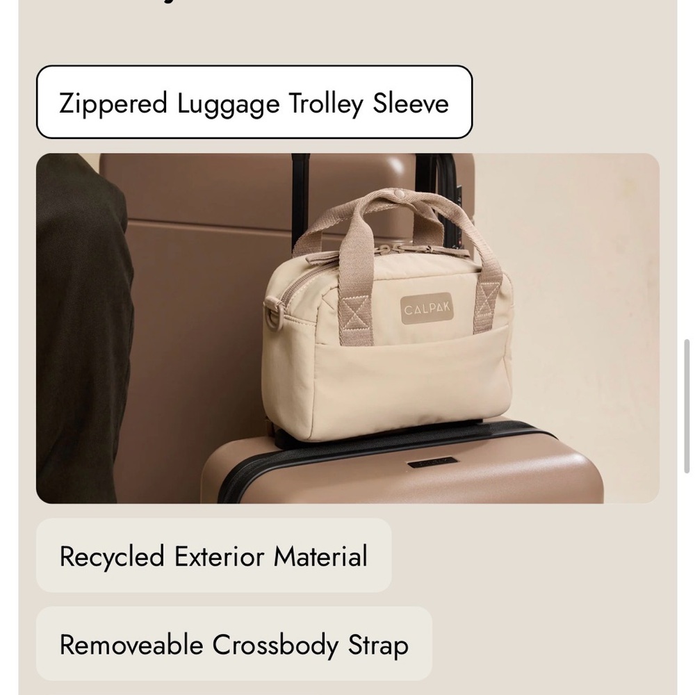 Calpak Beige Crossbody - Picture 4 of 5